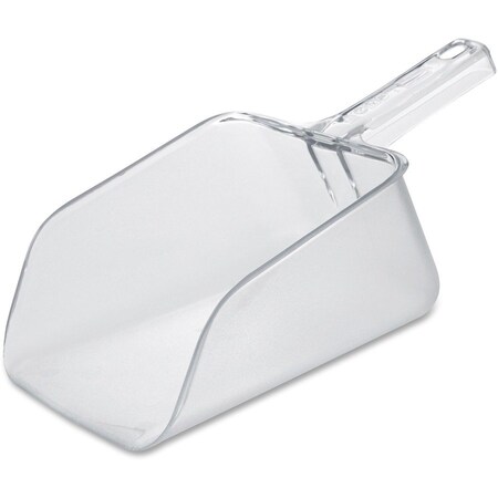 Rubbermaid Commercial Utility Scoop, Bouncer, Dishwasher-safe, 64 oz, 6PK, Clear RCP288600CLRCT